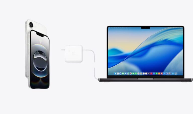 sạc macbook có sạc được iphone không