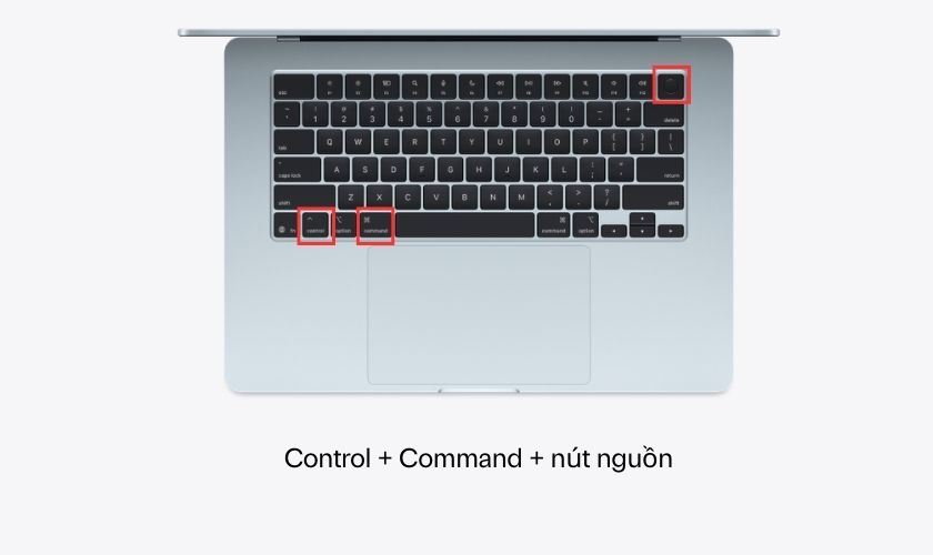 Khởi động lại MacBook