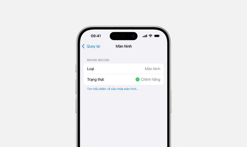 Cách nhận biết màn hình iPhone chính hãng Apple