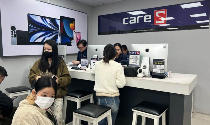 Cam kết khi thay màn hình MacBook Neo 256G tại CareS