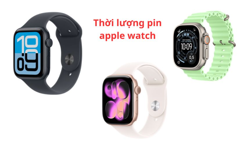 Thời lượng pin Apple Watch