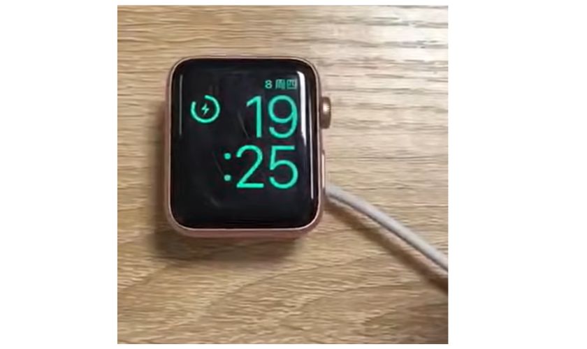 Xem pin Apple Watch khi đang sạc