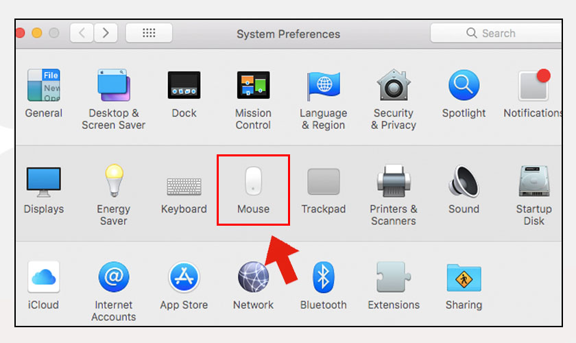 Sử dụng chuột phụ bằng cảm ứng trên Magic Mouse