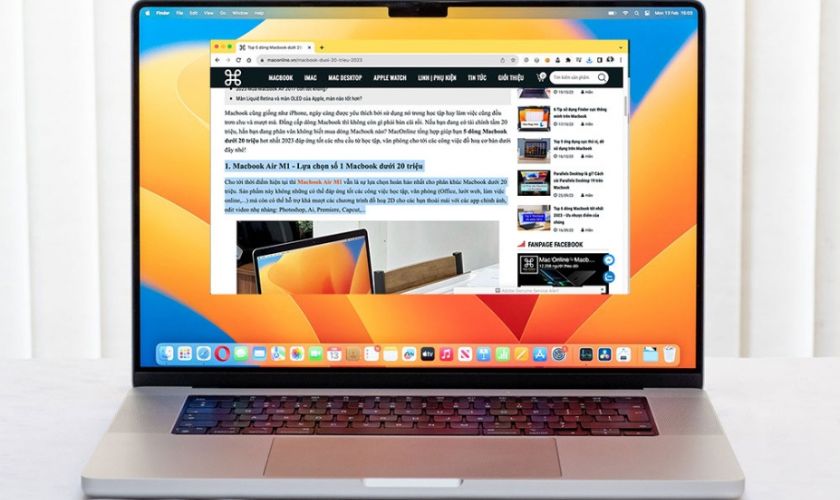 Khi nào cần bôi đen văn bản trên MacBook