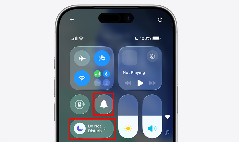 Phân biệt chế độ im lặng, chế độ không làm phiền và chế độ tập trung trên iPhone 17