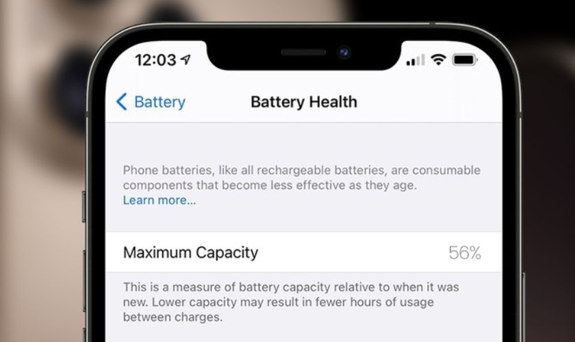 Khi nào cần thay pin iPhone XS