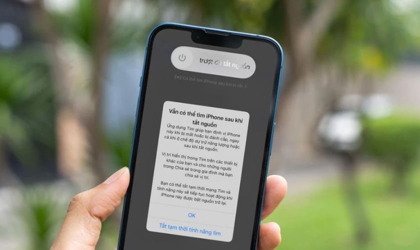 Cách tắt iPhone is Findable khi không cần thiết