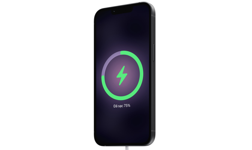 Sạc pin đúng cách giúp iPhone khởi động lại khi cạn nguồn