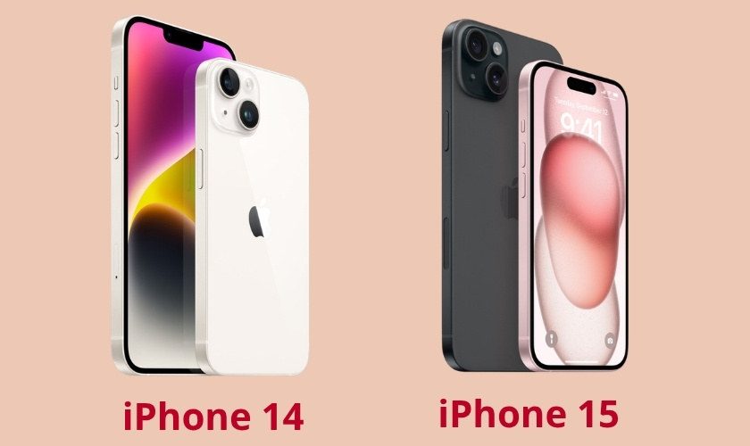 So sánh kích thước iPhone 14 với các đời khác