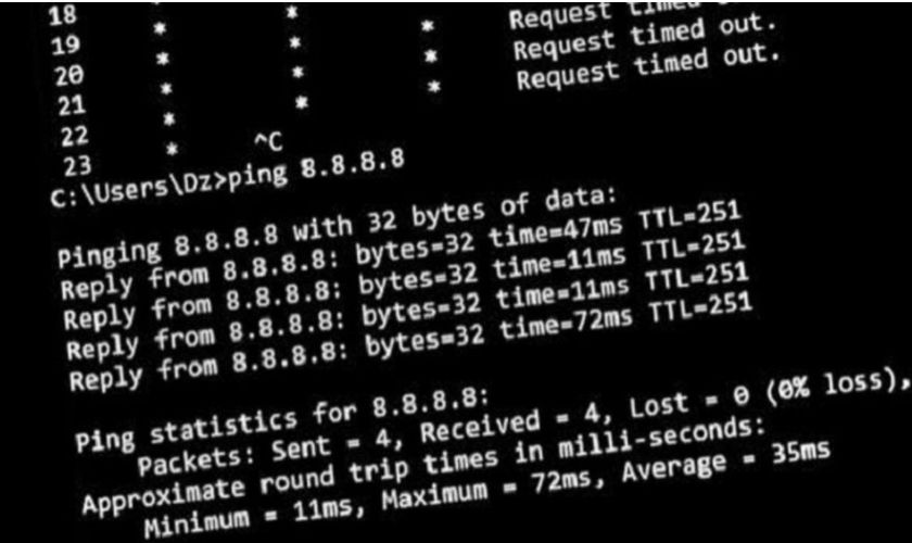 Kiểm tra Ping máy tính để làm gì