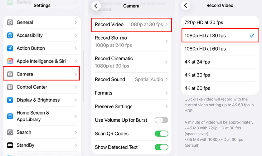 Lỗi iPhone 16 bị treo khi quay video 4K