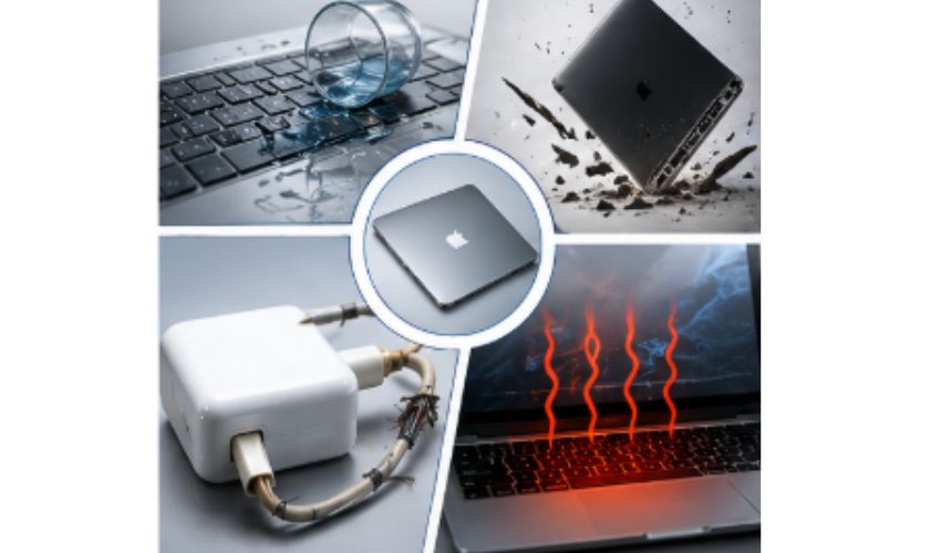 Nguyên nhân khiến MacBook bị hư main