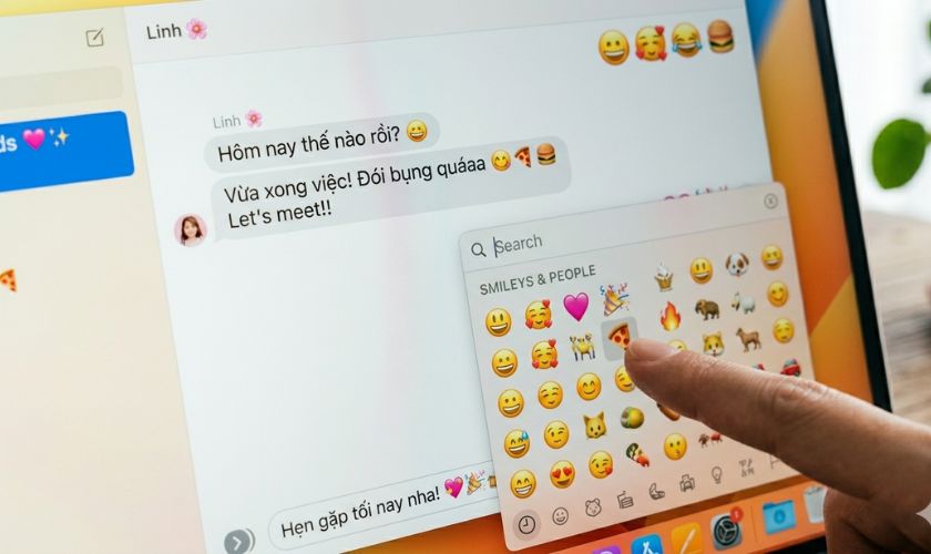 Cách sử dụng Emoji trên MacBook