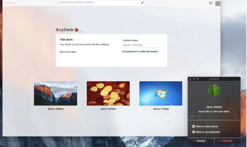 Tải Anydesk cho Mac