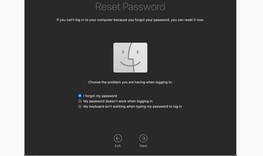 Hướng dẫn khắc phục lỗi Your account is locked Macbook
