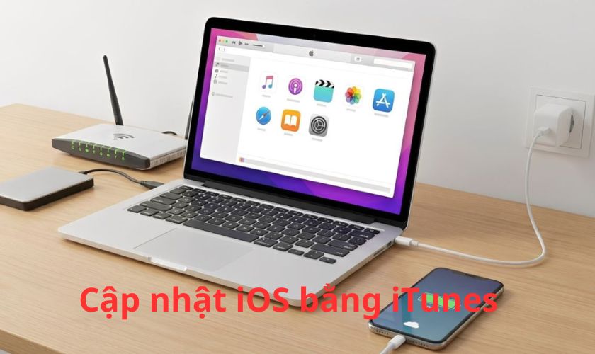 Cập nhật iOS bằng iTunes