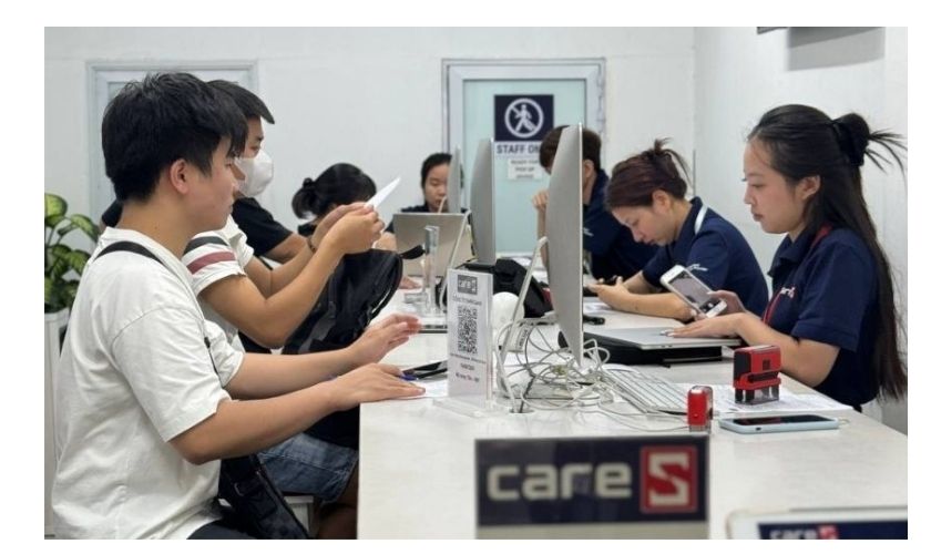 Quy trình kiểm tra và tiếp nhận thiết bị tại CareS