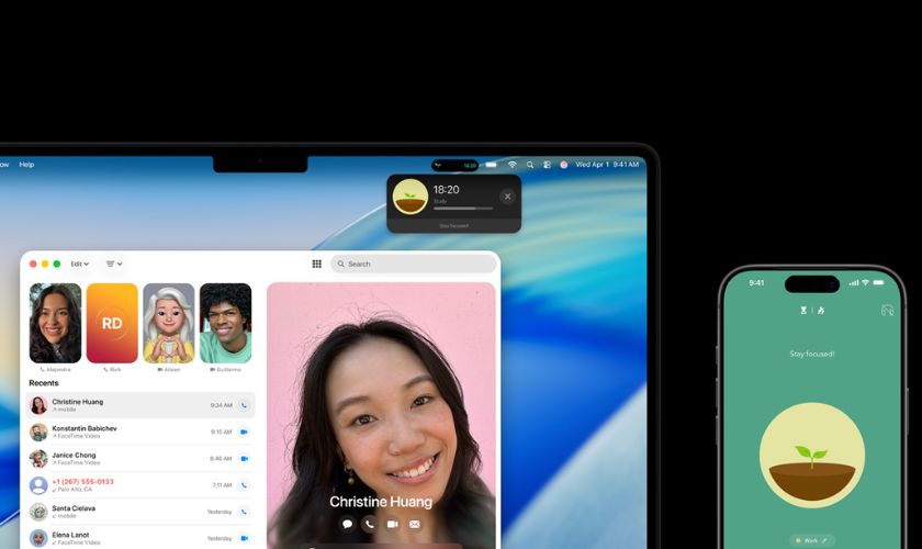 Đồng bộ cuộc gọi iPhone lên MacBook