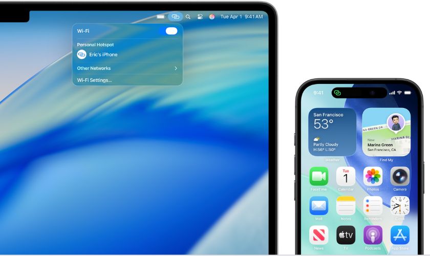 Điều kiện để đồng bộ cuộc gọi iPhone lên Macbook