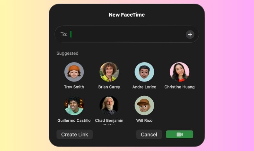 Sử dụng FaceTime để gọi điện