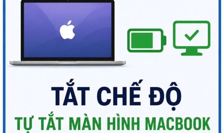 Tắt chế độ tự tắt màn hình MacBook
