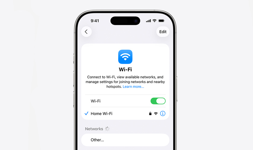 Kết nối WiFi và chuyển dữ liệu từ máy cũ