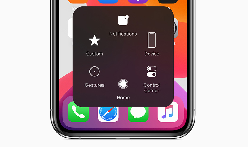Bật AssistiveTouch