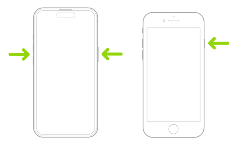 Khởi động lại iPhone