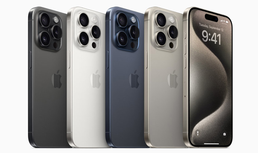 lắp sim iphone 15 pro max
