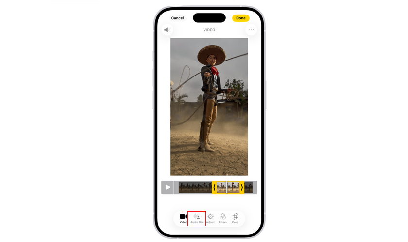 Chỉnh sửa video quay màn hình iPhone 16