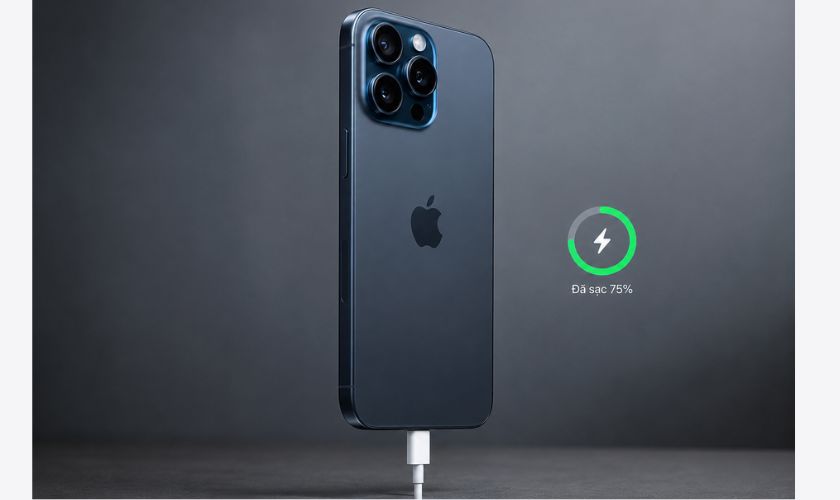 Những sai lầm khi sạc pin iPhone 15 Pro Max cần tránh
