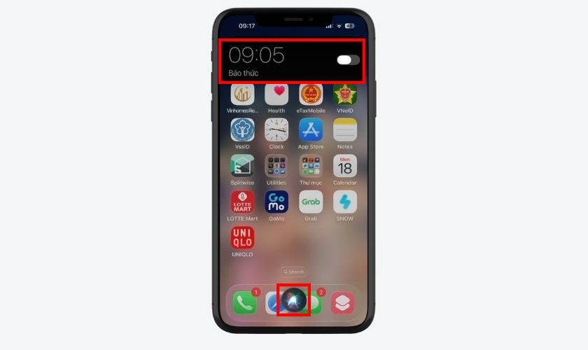 Cách tắt đồng thời tất cả báo thức iPhone