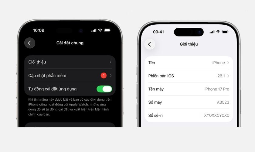 Kiểm tra IMEI và đối chiếu thông tin máy iPhone 13 Pro Max cũ