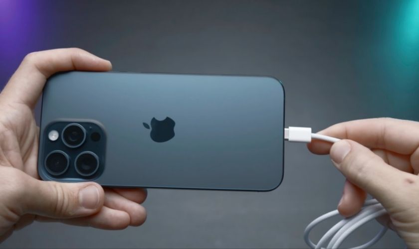 Quy trình sạc lần đầu chuẩn Apple khuyến nghị