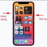 Tắt nguồn iPhone 12 bằng phím cứng