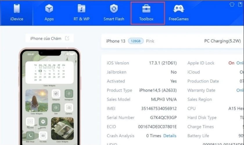 Tắt nguồn iPhone 12 bằng ứng dụng