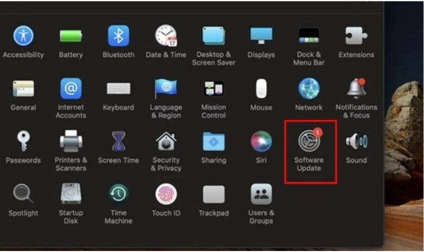 Cập nhật macOS mới nhất