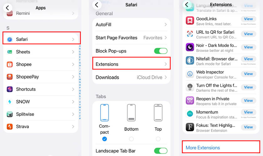 Hướng dẫn cài đặt và sử dụng Extension Safari