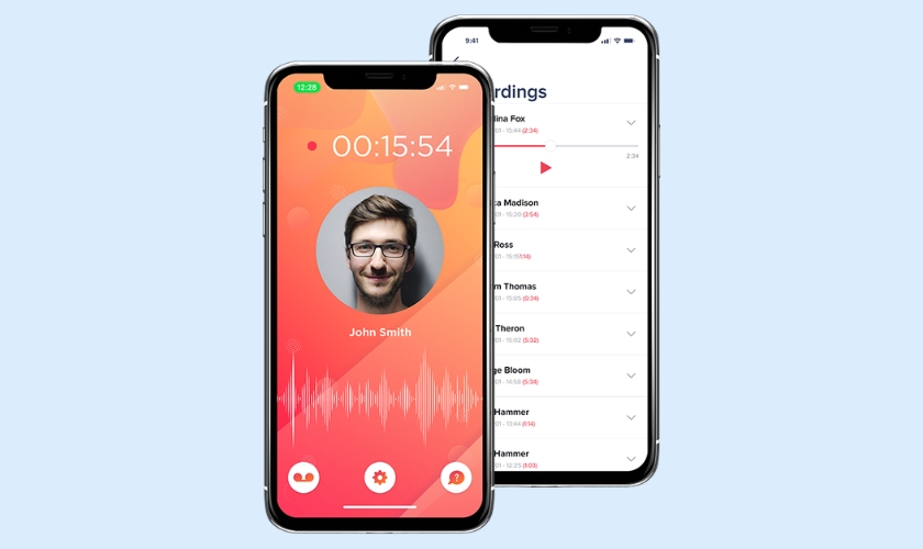 Sử dụng Call Recorder iCall