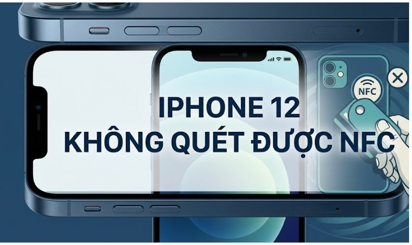 iPhone 12 không quét được NFC