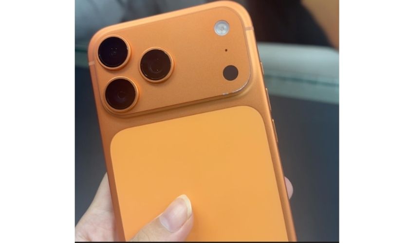 mồ hôi tay có thể làm bong sơn iPhone 17 Pro Max