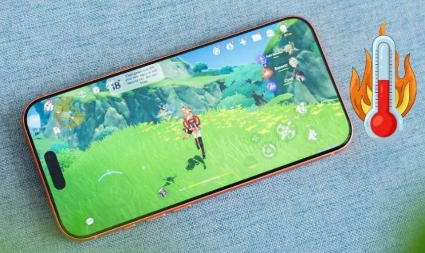 iPhone thường xuyên nóng máy
