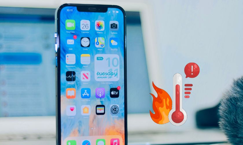 iOS 26.2 nóng máy có bình thường không