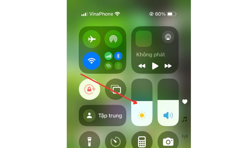 Giảm độ sáng màn hình
