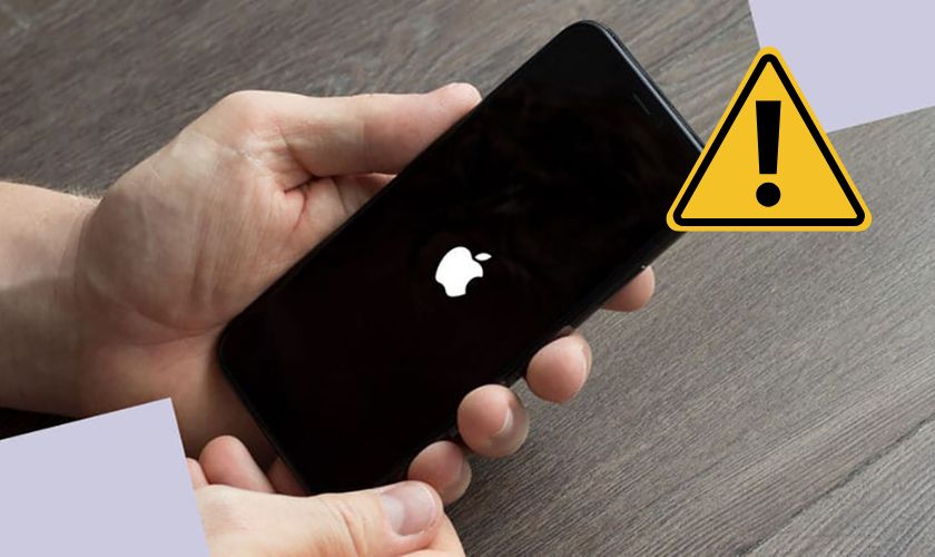 Dấu hiệu nhận biết iPhone 12 Pro Max bị treo táo nhấp nháy