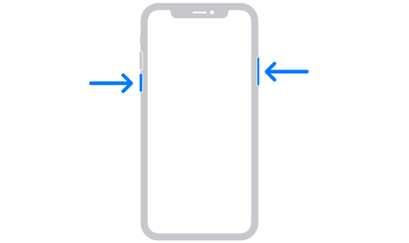 Khởi động lại iPhone 14