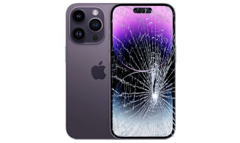 Các mức độ iPhone 14 Pro Max bị vỡ màn hình