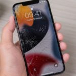 iphone bị nứt mặt kính