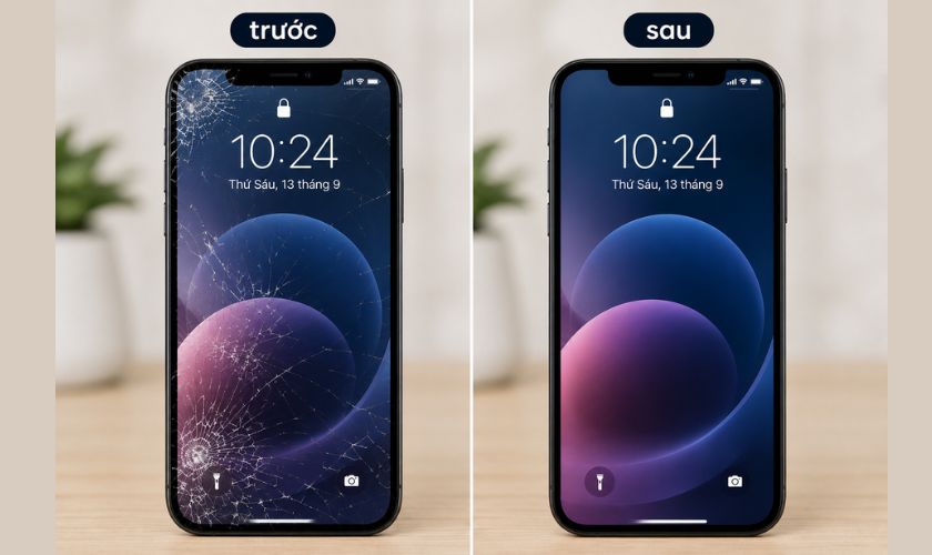 Cách khắc phục iPhone bị nứt mặt kính hiệu quả 2026