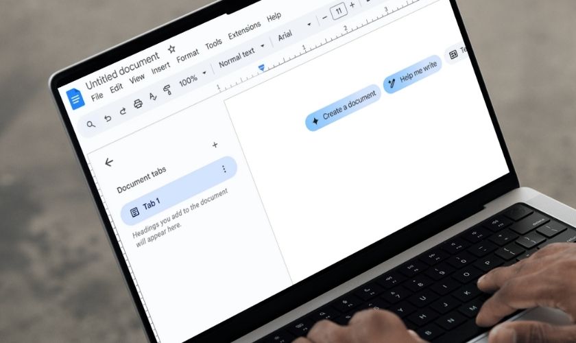 Không gõ được tiếng Việt trên Google Docs MacBook